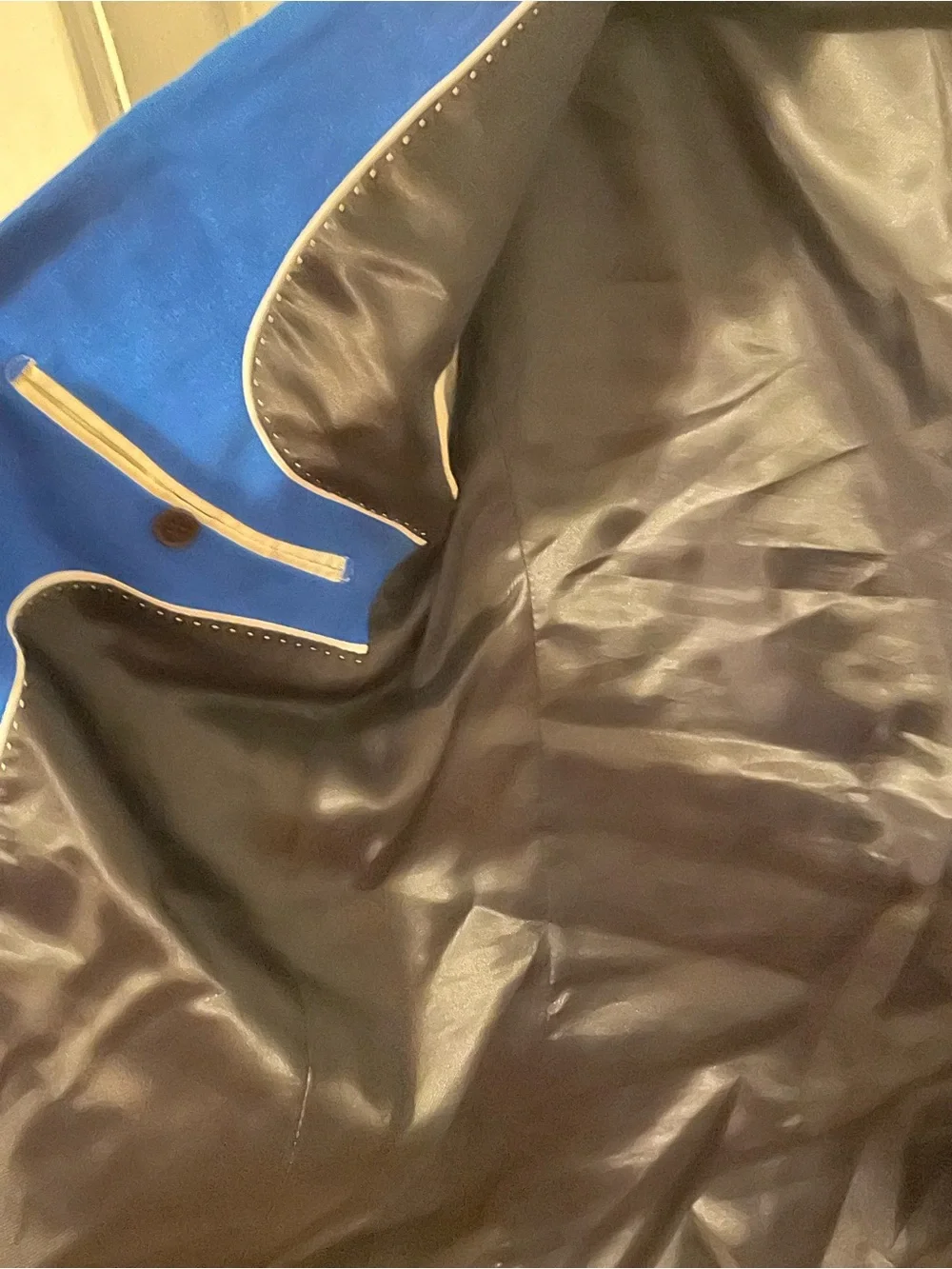 French Connection Bright Blue Single-Breasted Blazer